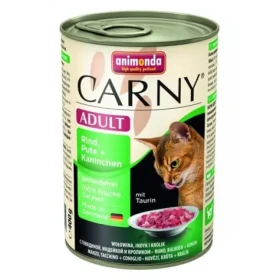 Animonda Carny konzerva pro kočky hovězí+krůta+králík 400g (4017721835107)