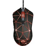 Trust GXT 133 Locx Gaming černá / Herní myš / Optická / 4000 DPI / 6 tlačítek / USB / 1.8m (22988-T)