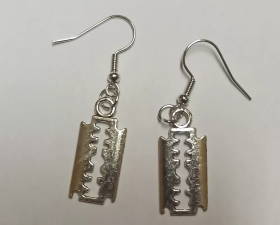 Ptakoviny.cz Náušnice žiletka