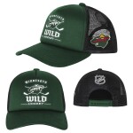 Outerstuff Dětská kšiltovka Minnesota Wild NHL Power Up Trucker