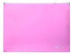 Spisové desky CONCORDE se zipem A4 - pastel růžová