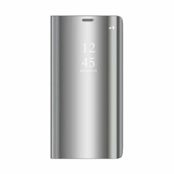 Pouzdro Cu-Be Clear View Samsung Galaxy A14 4G/5G stříbrné