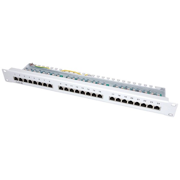 Value 24 portů síťový patch panel 483 mm (19) CAT 5e 1 U šedá - Value 26.99.0329