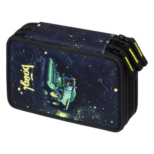 BAAGL Školní penál třípatrový Traktor GRS (A-35976)