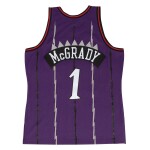 Mitchell & Ness Pánský dres Toronto Raptors NBA Tracy McGrady #1 1998-99 Swingman - Fialová Velikost: L