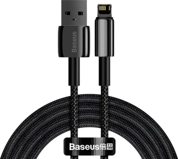 Baseus CALWJ-A01 Kabel USB-A (M) - Lightning (M) 2 m černá (CALWJ-A01)