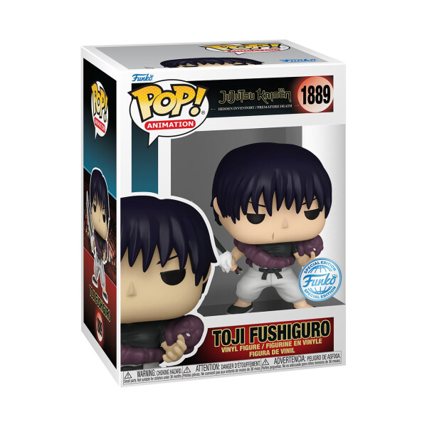 Funko POP Animation: Jujutsu Kaisen - Toji Fushiguro (s možností Glow CHASE verze) #1889