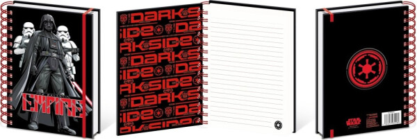 Star Wars Kroužkový blok A5 Dark Side - EPEE