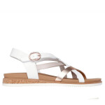Skechers Bobs Desert Kiss Low - Peak Rank W 114709-WHT dámské sandály 37,5