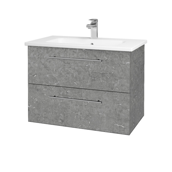 Dřevojas - Umyvadlová skříňka GIO SZZ2 80 - D20 Galaxy / Úchytka T02 / D20 Galaxy 277222B