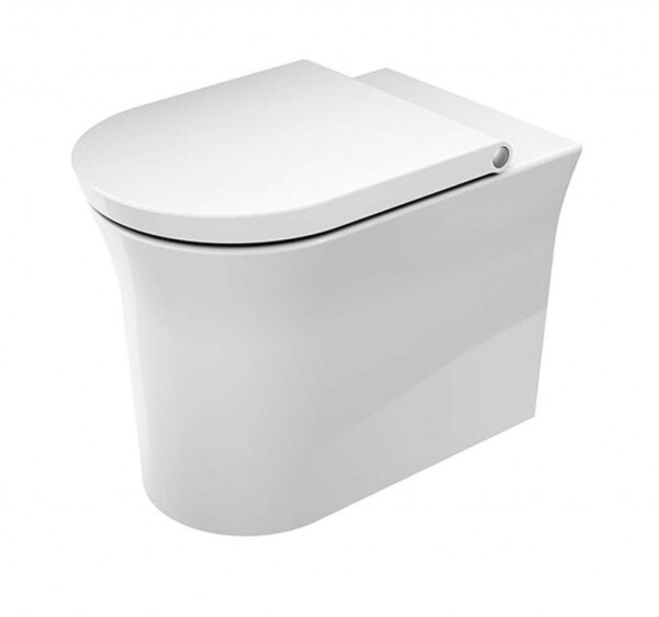 DURAVIT - White Tulip Stojící WC, zadní odpad, Rimless, HygieneGlaze, bílá 2001092000