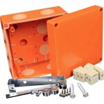 KOPOS KSK 125_DPO rozbočovací krabice (d x š x v) 126 x 126 x 77 mm oranžová 1 ks - KOPOS Krabice KSK 125 DPO IP66 KSK