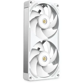 NZXT F240X RGB bílá / Ventilátor / 2x 120mm / Fluid Dynamic Bearing / 41 dB @ 2300 RPM / 75.5 CFM (RF-U24PN-W1)