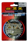 Brzdové destičky organické A2Z AZ-298 pro AVID