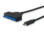 Equip USB-C na SATA 2,5" černá / Adaptér / 0,5 m (133456)
