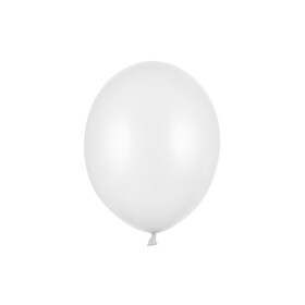 Balonky Strong 30 cm, Metallic Pure White (1 bal. / 10 ks)