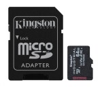 Kingston MicroSDXC karta 64GB microSDXC Industrial C10 A1 pSLC Card + SD Adapter EDF_443636