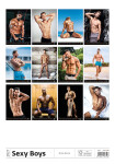 Nástěnný kalendář 2027 Helma Sexy Boys