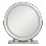 REA - Zrcadlo LED MAKE-UP Chrome 40 cm HOM-01808