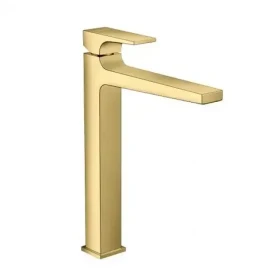 Hansgrohe - Umyvadlová baterie s výpustí Push-Open, leštěný vzhled zlata (32512990)