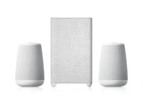 Homatics SoundSound 2.1 bílá / Bezdrátové reproduktory + Subwoofer / Dolby Audio / Bluetooth 5.0 (V058V8)