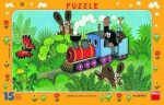 Puzzle Krtek lokomotiva