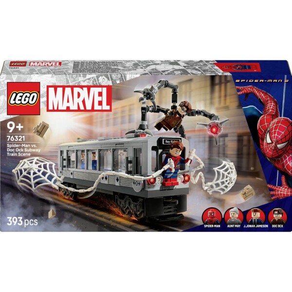 76321 LEGO® MARVEL SUPER HEROES Spider Man vs. DOC Ock: Showdown na metro