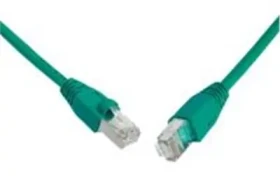 Solarix 28351309 patch, CAT5E, UTP, PVC, 3m, zelený