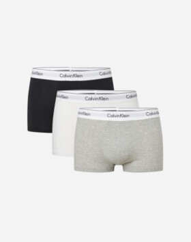 Pánské boxerky Calvin Klein černá/šedá/bílá XL
