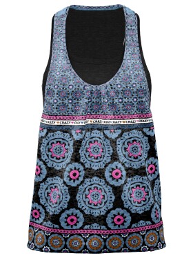 CRAZY Top Amarillys Woman, Shibori velikost: XS