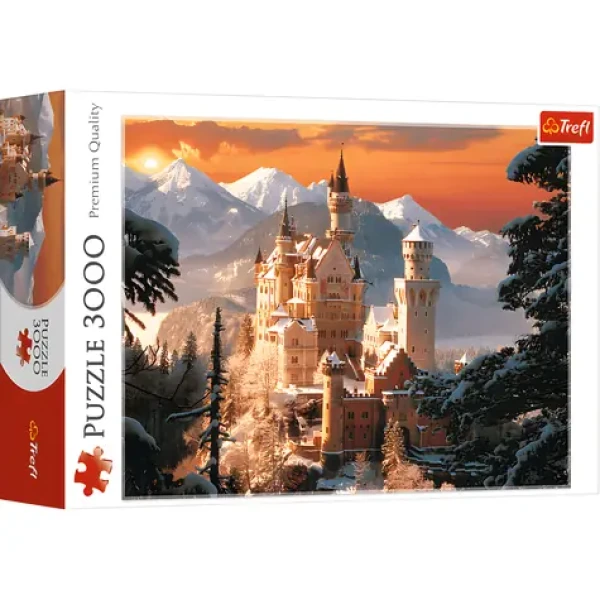 TREFL Puzzle Neuschwanstein v zimě