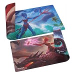 Oboustranná herní podložka Gamegenic Magic: The Gathering - Reality Fracture - Kiora of Salt and Sand, Kiora of Fire and Ashes
