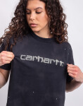 Tričko Carhartt WIP W' S/S Painter T-Shirt Black destroy wash