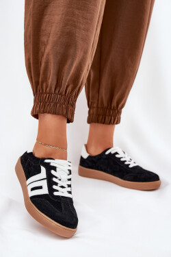 Tenisky Sportovní Obuv Semišová Vinceza 79517 Černé 38