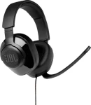 JBL Quantum 200 černá / Drátová sluchátka / mikrofon / 3.5mm jack / kabel 1.2m (6925281969546)