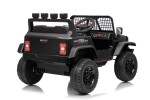 Mamido Elektrické autíčko Speed Offroad černé | 4x45W | EVA kola | 12V 7Ah | EKO kůže