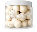 Vilgain Lyofilizované jahody v čokoládě – 3× bílá čokoláda 120 g