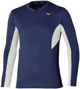 Běžecké termo tričko Mizuno Dryaeroflow LS HZ J2GAB50516 Velikost textilu: M