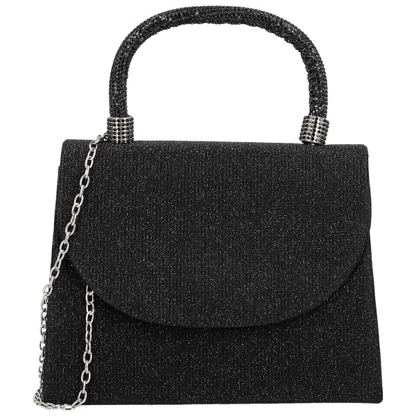 Módní dámská plesová kabelka Michelle Moon Melita, černá