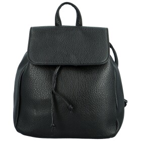 Trendy dámský koženkový kabelko-batoh Amitta, černý