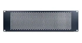 Inter-Tech Krycí panel 19" 3U černá / Krycí panel / RAL 9005 / 482x134x11mm (88887320)