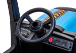 Mamido Dětský elektrický traktor A011 24V 400W modrý