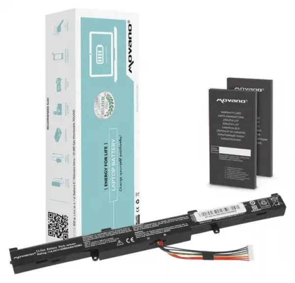 Baterie A41N1611 pro Asus ROG GL553, GL553VW, GL553VD, GL553VE, GL753V / Baterie pro notebook / 2200 mAh / 32 Wh (BT/AS-GL553V)