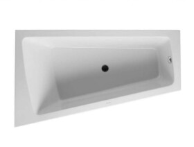 DURAVIT - Paiova Vana asymetrická, 170x100 cm, s panelem, levá, bílá 700264000000000