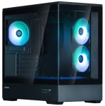 Zalman P30 V2 černá / Počítačová skříň / Mini Tower / 3x 120mm ARGB / USB-A 3.0 / USB-C / temperované sklo (P30 Black V2)