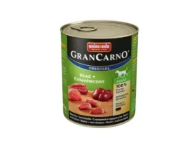 Animonda GranCarno Adult konzerva pro psy hovězí+kachní srdce 800g (4017721827478)