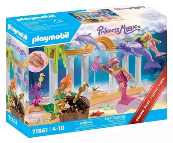 Playmobil® Princess Magic 71861 Mořské panny s delfíny a pokladem