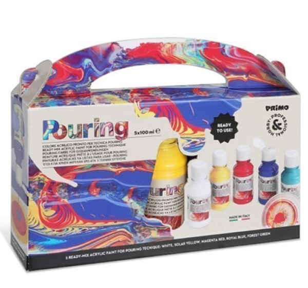 Pouring sada READY-MIX MEDIUM PRIMO 100 ml