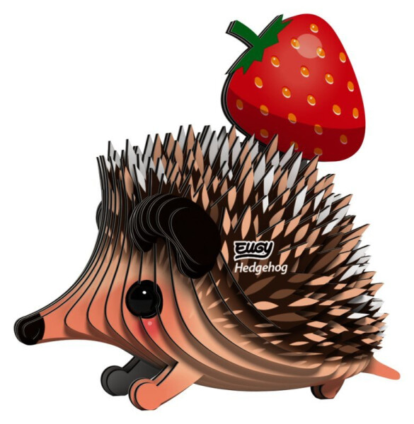 EUGY 3D kartonová skládačka - Ježek