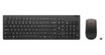 Lenovo Eos3 černá / Bezdrátový set klávesnice s myší / 2,4 GHz / Ruská klávesnice (4X31R64481)